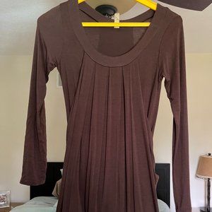 Lush banded long sleeve tee